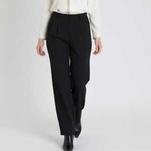 Giorgio Armani Vintage Navy Blue Fine Wool Slacks Trousers Dress Pants 48 12